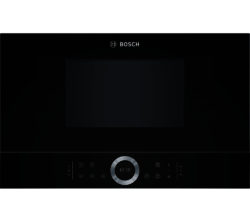 Bosch BFL634GB1B Built-In Solo Microwave - Black